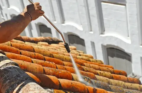 Nettoyage de toitures - Fleurines